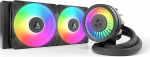 ARCTIC Liquid Freezer III Pro 240 A-RGB - AIO CPU Cooler, 2 x 120 mm Water Cooling, 38 mm Radiator, PWM Pump, VRM Fan, AMD AM5/AM4, Intel LGA1851/1700 Contact Frame - Black