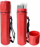 2 St&uuml;ck Schwei&szlig;stab-Aufbewahrungsrohr, 35,6 cm, wasserdicht, St&auml;bchenelektroden-Aufbewahrungsbeh&auml;lter, luftdichter Schwei&szlig;stabschutzhalter, ABS-Kunststoffbeh&auml;lter f&uuml;r 4,5 kg Stangen