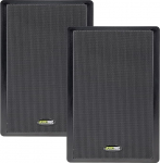 Flatpanel-Lautsprecher, 40W, schwarz, Surround, 4 Ohm, 86dB, 2-Wege, Paar