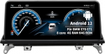 Autoraadio BMW X5 X6 E70 E71 2007 2008 2009 CCC s&uuml;steemiga Android 12 8core 4+64 GB koos navigatsiooniga Carplay Android Car iDrive s&uuml;steemiga, 10,25-tolline puuteekraan toetab 4G SIM-kaarti
