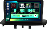 SIXWIN 8-tuumaline 4+64G Android 15 autoraadio Renault Megane 3 2009-2014 koos Carplay Android autoraadioga, 9-tolline puuteekraan, 1280 x 720, DSP GPS WiFi BT USB FM RDS Radio Mirror Linkiga