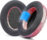 WC Freeze for Arctis Nova - h&uuml;briidkangast jahutusgeelist asendusk&otilde;rvapadjad Arctis Nova Pro Wired, Nova 7, 5, 4, 3, 1 - Made by Wicked Cushions (ei sobi Nova Pro Wireless) | Hex Red