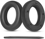 TaiZiChangQin Ersatz-Ohrpolster, kompatibel mit Focal Clear MG/Clear/Elegia/Utopia/Stellia/Celestee/Elex Kopfh&ouml;rern, Protein-Leder-Ohrpolster, Memory-Schaum