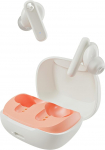 Skullcandy Smokin' Buds In-Ear juhtmevabad k&otilde;rvaklapid, 20 tundi kestev aku, 50% s&auml;&auml;stev plastik, mikro, &uuml;hildub iPhone'i, Android ja Bluetooth seadmetega - Bone/Orange Glow