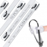 Roostevabast terasest kaablisidemed, 100 tk, V2A 1.4301, kaablisidemed metallist, kaablisidemed tugev, 600 mm / 7,9 mm. V&auml;ljalaske soojakaitselint, soojakaitselint, teraslint, aiakaitselint, metallist