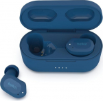Belkin Soundform Play True Wireless In-Ear k&otilde;rvaklapid, 3 EQ eelseadistust, higikindlus, pritsmekindlus, IPX5 kaitse, 38 tundi kestev t&ouml;&ouml;aeg iPhone'ile, Galaxy'le, Pixelile jne. Sinine, &uuml;ks suurus, AUC005