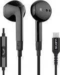LUDOS Ferox USB C k&otilde;rvaklapid, 5-aastane garantii iPhone 16 15 Pro Max Plus Samsung Galaxy S24 S23 Ultra S22 S21 FE S20 A53 A54, USB Type C k&otilde;rvaklapid mikrofoniga In-Ear koos kaabliga iPad Pro jaoks.