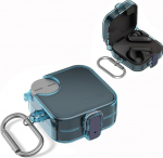Nothing Buds Pro 2 Schutzh&uuml;lle f&uuml;r CMF Buds Pro 2, l&auml;bipaistev TPU-Kopfh&ouml;rerh&uuml;lle mit Karabiner, Bonbonfarben, weiche Kopfh&ouml;rer-H&uuml;lle, Rundumschutz f&uuml;r CMF von Nothing Buds Pro 2, Blau