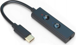 CREATIVE Sound Blaster Play! 4, k&otilde;rge resolutsiooniga audioadapter, USB-C v&auml;line stereoheli DAC, mis &uuml;hildub Windows, MAC, PS4, PS5, PC, k&otilde;rvaklappide, s&uuml;learvutite, nutitelefonide, tahvelarvutitega.