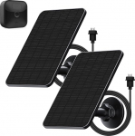 2 p&auml;ikesepaneeli pakett Blink kaamera v&auml;litingimustes, 4 W Blink kaamera p&auml;ikesepaneel, mis &uuml;hildub Blink Outdoor, Blink XT2 / XT kaamera ja SimpliSafe kaamera (ei sisalda), IP65 Blink Outdoor (3. Gen) koos