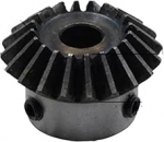 1 St&uuml;ck Kegelrad 3 Form 30 Z&auml;hne Innenloch 20/22/25/28/30/32/35/40/45/48/50 mm Zahnrad 90 Grad Eingriffswinkel Stahlgetriebe Schraubenloch M6(45mm keyway 14mm)