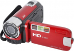 Digikaamera, 2.7" TFT 16MP 16X Zoom HD Vlogging kaamera 1020mAh videokaamera videokaamera videokaamera algajatele ja lastele (punane)