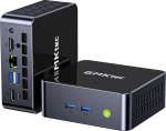 GMKtec miniarvuti Intel Core i7-1185G7 (kuni 4,8 GHz), 16 GB DDR4, 1 TB SSD, lauaarvuti miniarvuti, WiFi 6, Bluetooth 5.2, DP, HDMI, RJ45 2.5G, USB4.0.