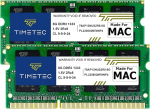 Timetec Hynix IC Apple DDR3 1333MHz PC3-10600 SODIMM m&auml;lu uuendamine MacBook Pro 13/15/17 tollile Early/Late 2011, iMac 21,5 tollile Mid/Late 2010/2011, 27 tollile Mid 2010/2011, Mac mini 5.1 & 5.2 Mid 2011