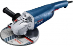 Bosch Professional Winkelschleifer GWS 20-230 P (2.000 Watt, inkl. Zusatzhandgriff, Aufnahmeflansch, Spannmutter, Schutzhaube, Zweilochschl&uuml;ssel, im Karton)