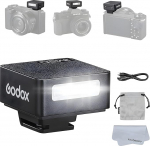 Godox iM20 Mini Camera Flash, sisseehitatud aku, 5 v&otilde;imsusastet, 3s taastumisaeg, 440 t&auml;isv&otilde;imsuselist v&auml;lku, Godoxi v&auml;lk &uuml;hildub Fuji/Canon/Sony/Nikon/Panasonic/Olympus'iga