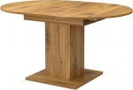 B&D home WIM pikendatav s&ouml;&ouml;gilaud l&auml;bim&otilde;&otilde;duga 100-140 x 100 cm - &uuml;mmargune sammaslaud liblika pikendusega, melamiinist Vintage Oak, ruumi s&auml;&auml;stev puidust laud k&ouml;&ouml;ki ja s&ouml;&ouml;gituppa