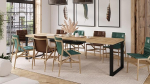 Mazzoni Avari Disainer s&ouml;&ouml;gilaud pikendatav 120 kuni 270 cm V&auml;rv: Artisan Oak Matt Black