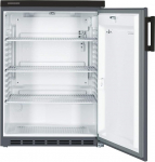 LIEBHERR FKU1800.737 Alumine jahutusseade terasest antratsiit 180 L K x S: 85 x 60 cm