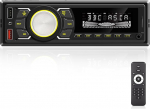 ESSGOO DAB+ 1DIN autoraadio koos Bluetooth RDS AM FM MP3 2X USB SD AUX k&auml;ed-vabaduse komplektiga