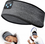 Voerou Cuffie per dormire con fascia Bluetooth, cuffie wireless comfort band, cuffie per dormire con altoparlanti stereo, fantastici Regali tecnologici per uomini Donne, perfette per Allenamento, Corsa