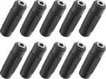 10 x 3,5 mm Stereo Jack Plug Audio Coupler Sirge pikenduskaabli adapter nikeldatud kontaktid