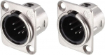 hankekaart YL3072 2tk h&otilde;bedane XLR mikrofonipesa adapter konverter audiok&otilde;larile