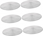 Gatuida 6 St&uuml;ck Rundes Platzset Set aus Baumwolle Teilig Hitzebest&auml;ndig Waschbar Durchmesser Stilvolles Tischset f&uuml;r K&uuml;che Esszimmer und Restaurant Unterlage f&uuml;r Hei&szlig;e T&ouml;pfe und Geschirr