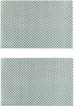 Rechteckiges Tischset, fein gewebtes Tischset, Glasuntersetzer, Tellerset, dekoratives Set, Hotel-/Schlafzimmer-Tischset, 45 x 30 cm, Tischsets.Blue-45 * 30CM