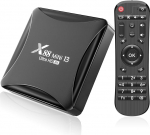 Android TV Box 13.0, Android Box 4GB RAM 32GB ROM RK3528 Quad-Core 64bit Cortex-A53 Support 2.4/5.0GHz Dual Band Wi-Fi 10/100M Ethernet USB 2.0 HD 8K
