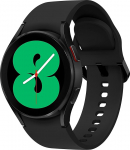 Samsung Galaxy Watch4 &uuml;mmargune Bluetooth Smartwatch, Wear OS, p&ouml;&ouml;rlev l&uuml;nett, treeningkell, treeningj&auml;lgimisseade, 40 mm, must
