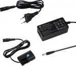 DSTE ACK-E6 AC Power Supply DR-E6 Dummy Battery Kit Compatible with Canon LP-E6, LP-E6n, EOS 5D Mark II, 5D Mark III, 5DS, 5DS R, 60Da, 70D, 7D Mark II, 7D Mark III, XC10, XC15 Digital Camera