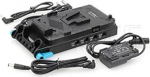 SZRMCC V-Mount akuplaat D-Tap pesaga DC v&auml;ljundiga LP-E6 Dummy aku BMCC BMPCC Canon 5D2 5D3 60D 70D 80D kaamerale