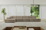 ALTDECOR IREA-L3-v3 L-kujuline nurgadiivan 412 x 165 x 77 cm Pruun