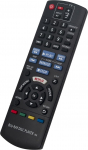 VINABTY asenduspult sobib Panasonic Blu-ray Disc DVD m&auml;ngija DMPBDT166 DMPBDT165 DMPBD83 DMPBDT167 DMPBD84 kaugjuhtimispult N2QAYB001029
