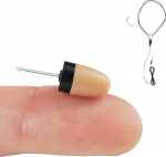 PingaOculto Spy k&otilde;rvaklapid testimine Mini VIP Pro n&auml;htamatud k&otilde;rvaklapid mobiiltelefonile koos mikrofoniga koos kaabliga - n&auml;htamatu k&otilde;rvaklappide k&otilde;rvaklapid Spicker Spy Earpiece (Spy Earpiece VIP Pro Mini + mikrofon)