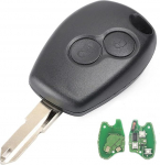 Heart Horse 433 MHz asendusauto v&otilde;tme kest R Enault, 2 nupud auto kaugjuhtimispuldi puhul PCF7946 kiip Master Vivaro Movano Traffic Remote Key Programmeeritavale v&otilde;tmele