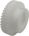 Lastic-Zahnr&auml;der Kunststoff-Motorzahnrad, Stirnradgetriebe, 0,8 m, 32 Z&auml;hne, just, zylindrisch, for Lenkungsteile mit 4-15 mm Bohrung(4MM BORE)