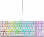 CHERRY XTRFY K4V2 TKL juhtmega m&auml;nguklaviatuur ilma numbriklahvistikata, prantsuse paigutus (AZERTY), RGB valgustus, mehaanilised MX2A RED l&uuml;litid, valge