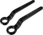 QUARKZMAN Offset Ring Spanners 36 mm 32 mm Made of High-Quality Carbon Steel Pack of 2