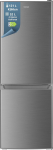 homeX CFS1110-S Fridge Freezer Combination Freestanding 173 Litre Capacity 4-Star Freezing Height 142.5 cm Quiet 40 dB Large Fridge Freezer Combination Silver