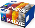KEENKLE CLT-P406C Multipack Toner Compatible with Samsung CLT-P406C CLT-K406S for Samsung Xpress CLP-365 CLX 3305 C460W C410W CLP-360 CLP-365W CLX-3305FN CLX-3305W CLX-3300 C460FW (4-pack)
