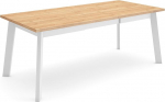 Skraut Home s&ouml;&ouml;gilaud, k&ouml;&ouml;gilaud, s&ouml;&ouml;gilaud, s&ouml;&ouml;gilaud, 200 cm, 10-le k&uuml;lalisele, puidust jalad, kaasaegne stiil, tammepuust