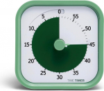 TIME TIMER Home MOD - 60-minutiline visuaalne ajam&otilde;&otilde;tja lastele - kodukooli tarvikud &otilde;ppevahend, laste laua, kontorilaua ja koosolekute jaoks, vaikse toimimisega (kaugelt roheline), 8,8 x 8,8 x 5,2 cm, 8,8 x 8,8 x 5,2 cm