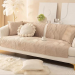 KemNet diivanivaip, diivanivaip, talvine pluusne diivanikaitse, paks 1/2/3/4-kohvri diivanikate, pehme libisemiskindel diivanikate kangast diivanile / nahkdiivanile