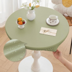 Morbuy &uuml;mmargune laudlina v&auml;ljas PU nahast veekindel laudlinad pestav elastne k&ouml;&ouml;k laudlina aia jaoks v&auml;ljas kaunistamiseks (roheline, laua l&auml;bim&otilde;&otilde;t 140 cm)