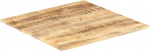 Tidyard Mango Wood Solid Table Top, Massiivpuidust lauaplaat, puidust lauaplaat, asenduslauaplaat, puidust lauaplaat, s&ouml;&ouml;gilaud, 15-16 mm, 80 x 80 cm.