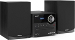 SHARP XLB517DBK Micro Sound System 45 W digitaalne raadio DAB, DAB+ ja FM raadioga, Bluetooth, USB, CD, MP3, must