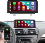 Ninetom 10,25-tolline autoraadio puuteekraan 2008-2012 BMW 1 seeria E81/E82/E87/E88 koos CIC-s&uuml;steemiga, toetab Apple CarPlay / Android Auto / Mirrorlink / navigatsioon, autostereos&uuml;steemi uuendamine