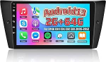 [2+64G] Android 13 autoraadio BMW E90 E91 E92 E93 2005-2012 juhtmevaba Carplay & Android Car - 9-tolline puuteekraaniga autoraadio koos WiFi GPS peeglilink DSP FM/RDS raadio SWC+ AHD tagantvaate kaameraga